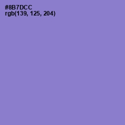 #8B7DCC - True V Color Image