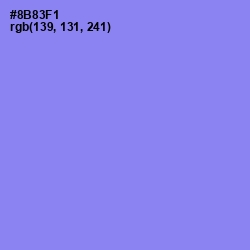 #8B83F1 - Portage Color Image