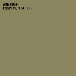 #8B865F - Clay Creek Color Image