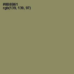 #8B8B61 - Avocado Color Image