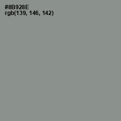 #8B928E - Spanish Green Color Image
