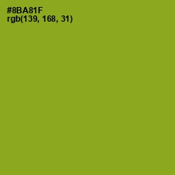 #8BA81F - Citron Color Image