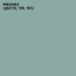 #8BA9A5 - Cascade Color Image