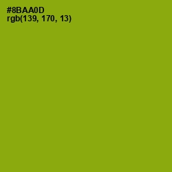 #8BAA0D - Citron Color Image