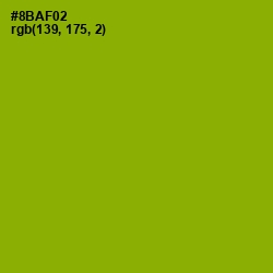 #8BAF02 - Citron Color Image