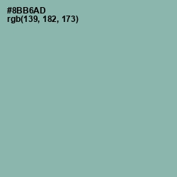 #8BB6AD - Gulf Stream Color Image