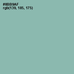 #8BB9AF - Gulf Stream Color Image