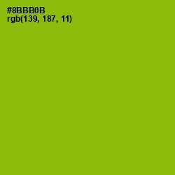 #8BBB0B - Citron Color Image