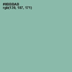 #8BBBAB - Gulf Stream Color Image