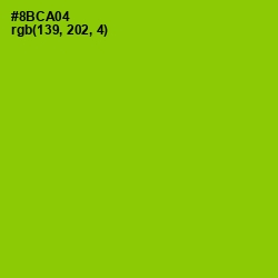 #8BCA04 - Pistachio Color Image