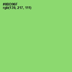 #8BD96F - Conifer Color Image