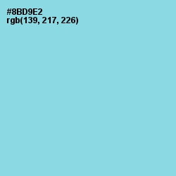 #8BD9E2 - Cornflower Color Image
