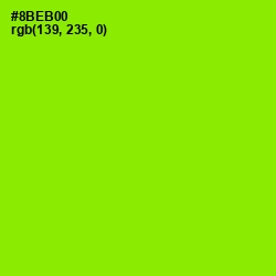 #8BEB00 - Inch Worm Color Image