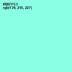 #8BFFE3 - Anakiwa Color Image