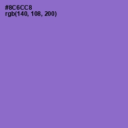 #8C6CC8 - Amethyst Color Image