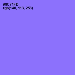 #8C71FD - Medium Purple Color Image