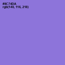 #8C74DA - True V Color Image