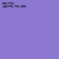 #8C77D1 - True V Color Image