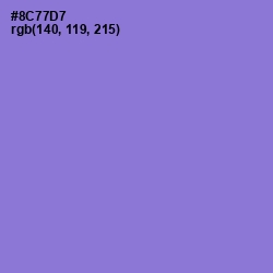 #8C77D7 - True V Color Image
