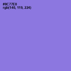 #8C77E0 - True V Color Image