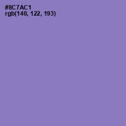 #8C7AC1 - True V Color Image