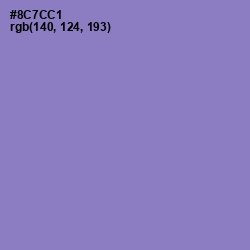 #8C7CC1 - True V Color Image