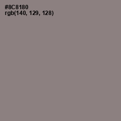 #8C8180 - Natural Gray Color Image