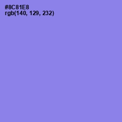 #8C81E8 - Portage Color Image