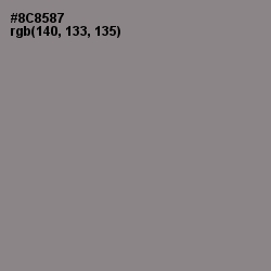 #8C8587 - Suva Gray Color Image