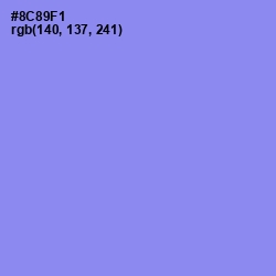 #8C89F1 - Portage Color Image