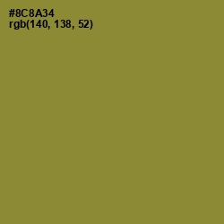 #8C8A34 - Sycamore Color Image