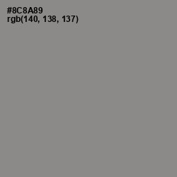 #8C8A89 - Stack Color Image
