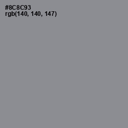 #8C8C93 - Oslo Gray Color Image