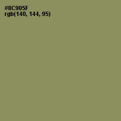 #8C905F - Avocado Color Image
