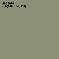 #8C9076 - Granite Green Color Image