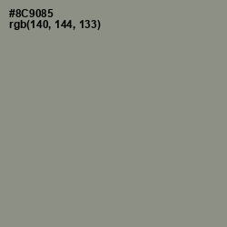 #8C9085 - Spanish Green Color Image