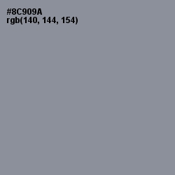 #8C909A - Regent Gray Color Image