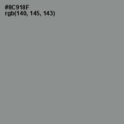 #8C918F - Spanish Green Color Image