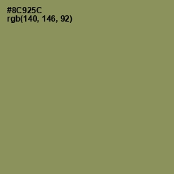 #8C925C - Avocado Color Image