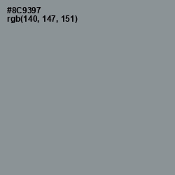 #8C9397 - Regent Gray Color Image