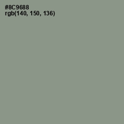 #8C9688 - Spanish Green Color Image