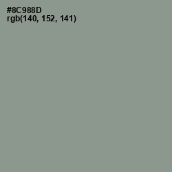 #8C988D - Spanish Green Color Image