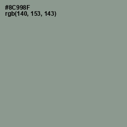 #8C998F - Spanish Green Color Image