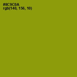 #8C9C0A - Olive Color Image