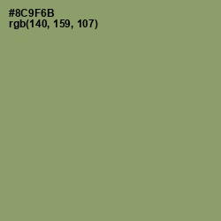 #8C9F6B - Avocado Color Image