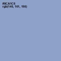 #8CA1C6 - Polo Blue Color Image