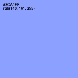 #8CA1FF - Jordy Blue Color Image