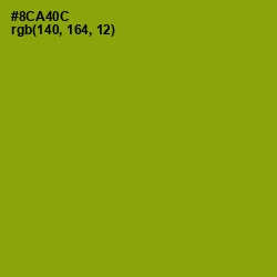 #8CA40C - Citron Color Image