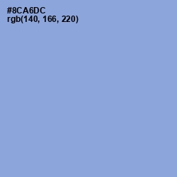#8CA6DC - Polo Blue Color Image