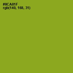 #8CA81F - Citron Color Image